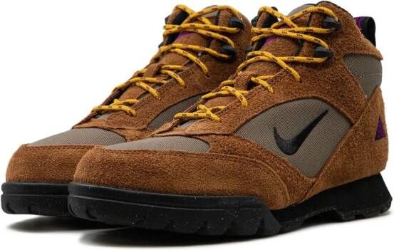 Nike ACG Torre panelled boots Brown