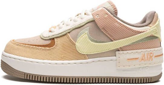 Nike AF1 Shadow "Coconut Milk Citron Tint" sneakers Neutrals