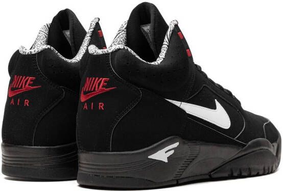 Nike Air Flight Lite Mid "Black White Varsity Red" sneakers