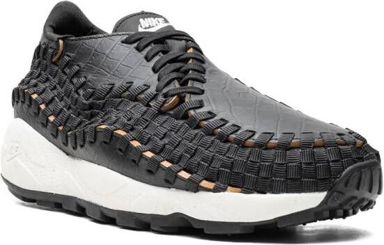 Nike Air Footscape Woven Premium "Black Croc" sneakers