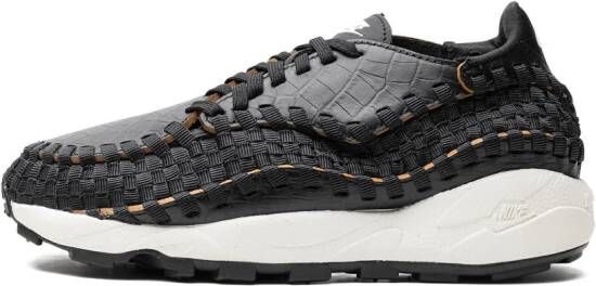 Nike Air Footscape Woven Premium "Black Croc" sneakers