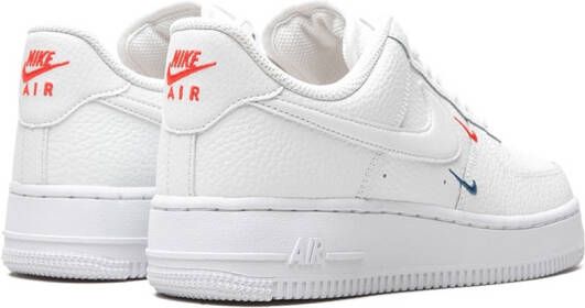 Nike Air Force 1 Low '07 "Mini Swooshes Summit White Solar Red" sneakers