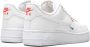 Nike Air Force 1 Low '07 "Mini Swooshes Summit White Solar Red" sneakers - Thumbnail 3