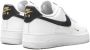 Nike Air Force 1 Low Essential "White Black Gold" sneakers - Thumbnail 3