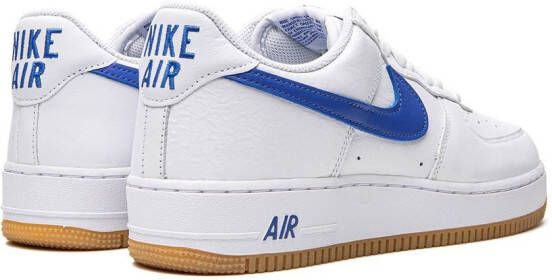 Nike Air Force 1 '07 Low "Color Of The Month Royal" sneakers White