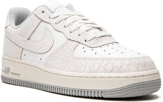 Nike W Air Force 1 White Python sneakers