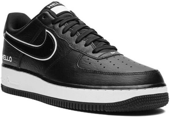 Nike Air Force 1 '07 LX "Hello" sneakers Black