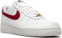Nike Air Force 1 '07 Low "Team Red" sneakers White - Thumbnail 9
