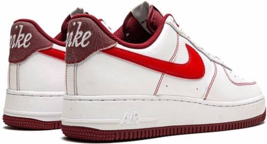 Nike Air Force 1 Low '07 "First Use Team Red" sneakers White