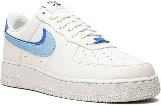 Nike Air Force 1 "Double Swoosh Blue Chill" sneakers White