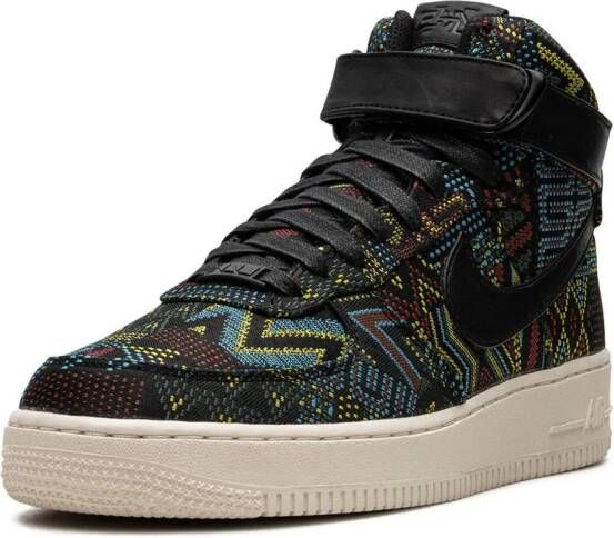 Nike Air Force 1 High "BHM" leather sneakers Black