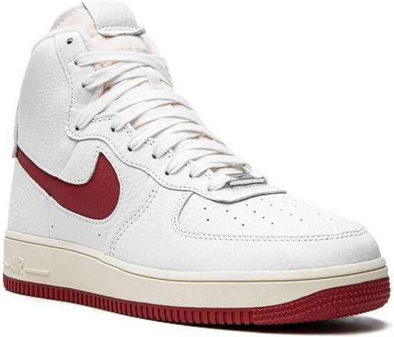 Nike Air Force 1 High Sculpt "White Gym Red" sneakers