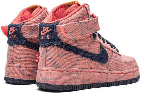 Nike Air Force 1 High "Levi's Denim" sneakers Pink