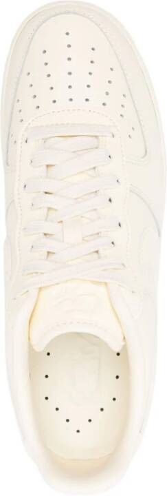 Nike Air Force 1 leather sneakers Yellow