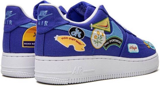 Nike Air Force 1 Low '07 PRM "Los Angeles Patched Up" sneakers Blue