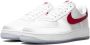 Nike Air Force 1 Low '07 "Satin White Varsity Red" sneakers - Thumbnail 5