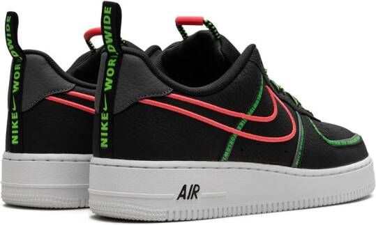 Nike Air Force 1 Low "07 Worldwide Pack Black" sneakers