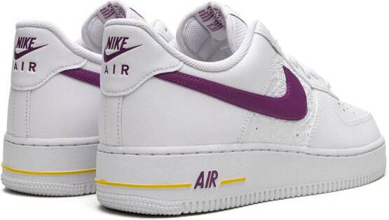 Nike Air Force 1 Low EMB "Bold Berry Lakers" sneakers White