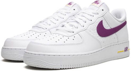 Nike Air Force 1 Low EMB "Bold Berry Lakers" sneakers White