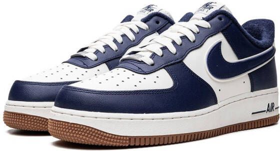 Nike Air Force 1 Low "College Pack Midnight Navy" sneakers Blue