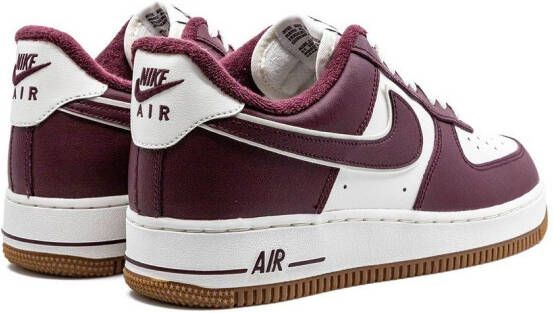 Nike Air Force 1 Low "College Pack Night Maroon" sneakers Brown