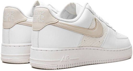 Nike Air Force 1 Low "Grey Cross-stitch" sneakers White