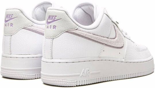Nike Air Force 1 Low "Chenille Swoosh Sea Glass" sneakers White