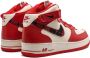Nike Air Force 1 Mid '07 LX "Plaid Cream Red" sneakers - Thumbnail 3