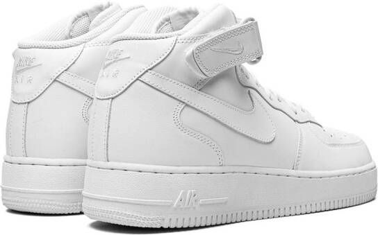 Nike Air Force 1 Mid '07 Leath "Triple White" sneakers