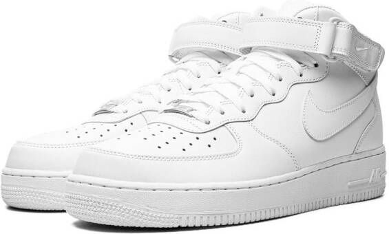 Nike Air Force 1 Mid '07 Leath "Triple White" sneakers