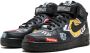 Nike x Supreme x NBA Air Force 1 Mid '07 sneakers Black - Thumbnail 2