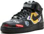 Nike x Supreme x NBA Air Force 1 Mid '07 sneakers Black - Thumbnail 4