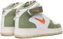 Nike Air Force 1 Mid QS "Jewel Oil Green" sneakers White - Thumbnail 3