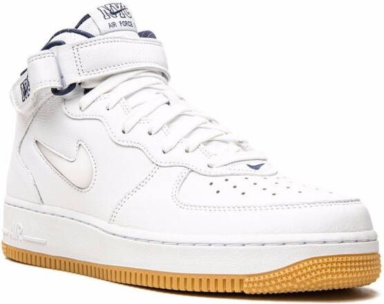 Nike Air Force 1 Mid Jewel QS "NYC Yankees" sneakers White