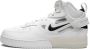 Nike Air Force 1 Mid React sneakers White - Thumbnail 5