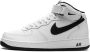 Nike Air Force 1 Mid "White Black" sneakers - Thumbnail 4