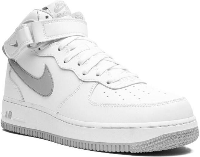 Nike Air Force 1 Mid "White Grey" sneakers