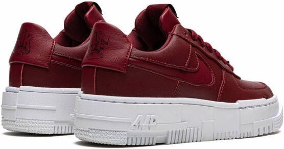 Nike Air Force 1 Pixel "Team Red" sneakers