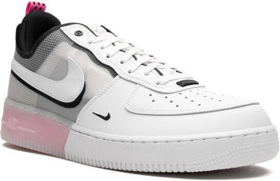 Nike Air Force 1 React "Pink Spell" sneakers White