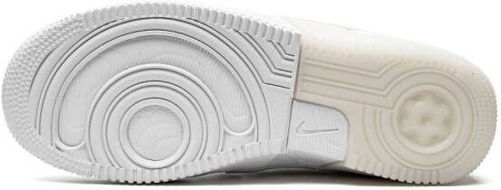 Nike Air Force 1 React "Triple White" sneakers