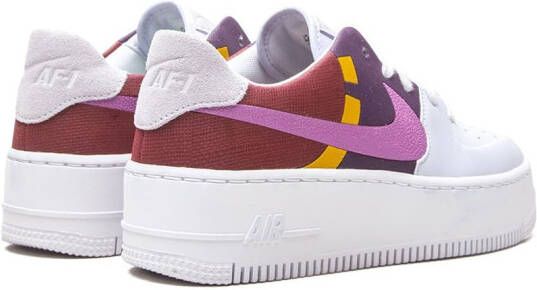 Nike Air Force 1 Sage Low LX "Grey Dark Orchid" sneakers White