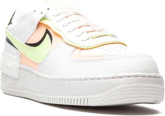 Nike Air Force 1 Shadow "White Barely Volt Crimson Tint" sneakers