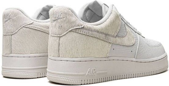 Nike Air Force 1 "White Pony Hair Heel" sneakers