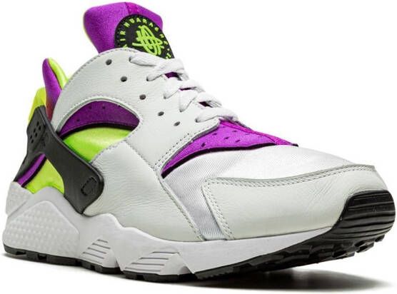 Nike Air Huarache "Neon Yellow Magenta" sneakers White
