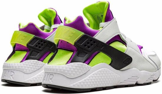 Nike Air Huarache "Neon Yellow Magenta" sneakers White