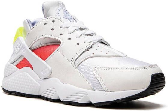 Nike Air Huarache "White Bright Crimson Black Volt" sneakers