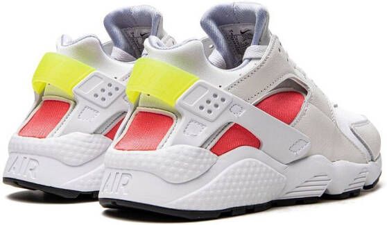 Nike Air Huarache "White Bright Crimson Black Volt" sneakers