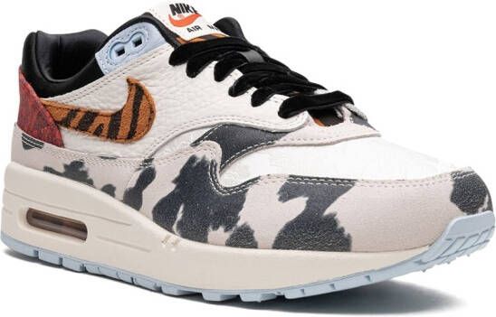 Nike Air Max 1 '87 "Tiger Swoosh Cow Print" sneakers Neutrals