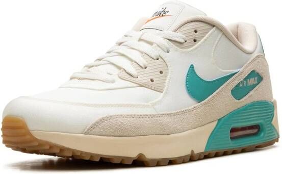 Nike Air Max 90 Golf "Sail Washed Teal" sneakers White