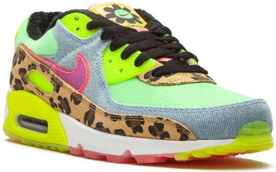 Nike Air Max 90 LX "Denim Leopard Print" sneakers Green